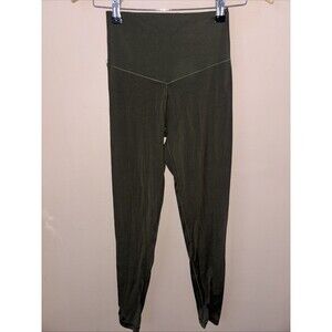 Offline Aerie Women’s Small Olive Green 7/8 Hi-Rise Leggings